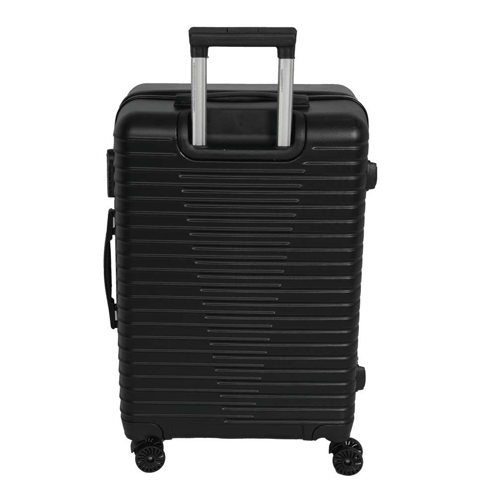 luggage bags with scratch resistant finish and 360° spinner wheels