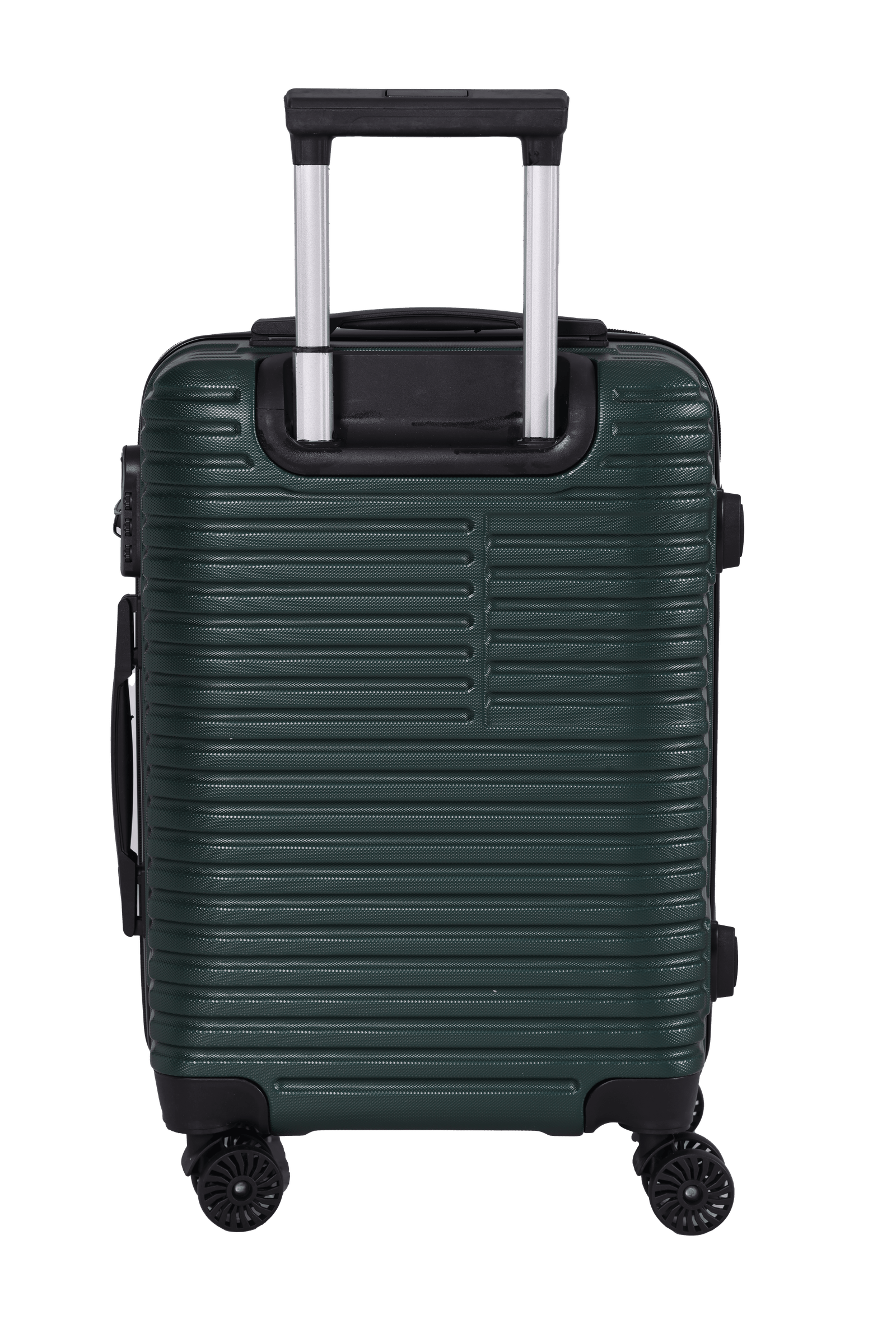 luggage bags with scratch resistant finish and 360° spinner wheels