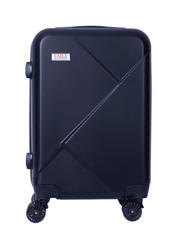 luggage bags with scratch resistant finish and 360° spinner wheels