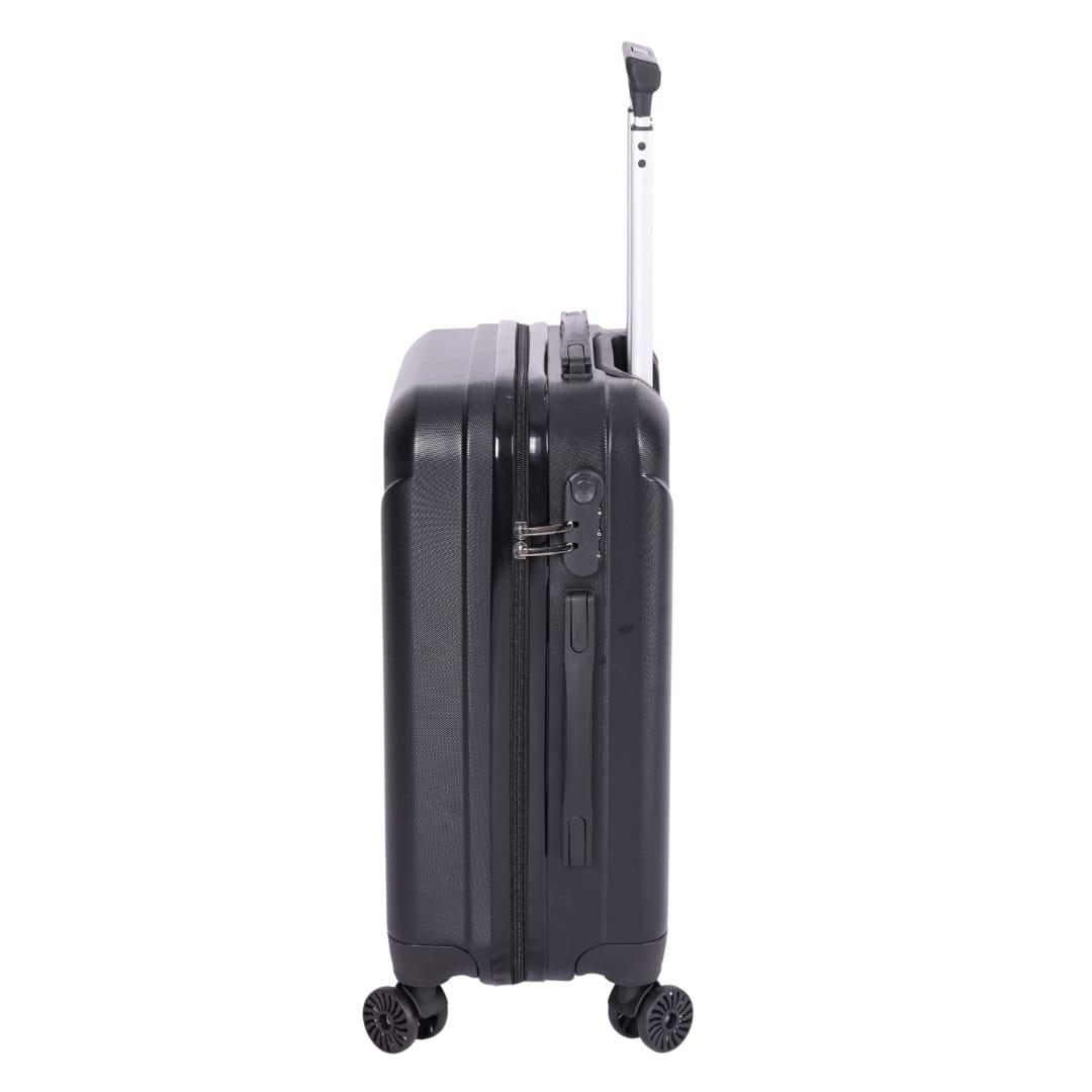 luggage bags with scratch resistant finish and 360° spinner wheels