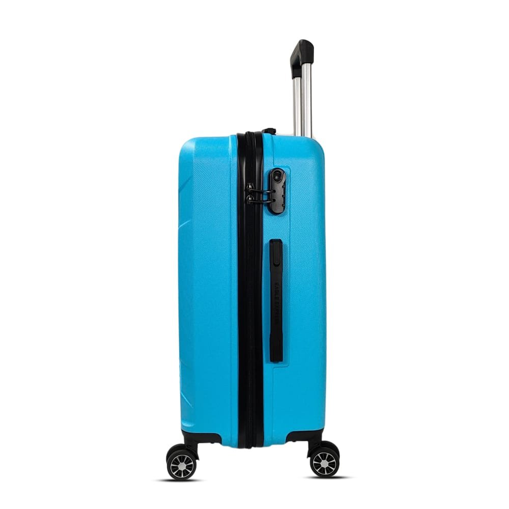 luggage bags with scratch resistant finish and 360° spinner wheels