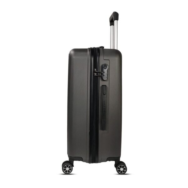 luggage bags with scratch resistant finish and 360° spinner wheels