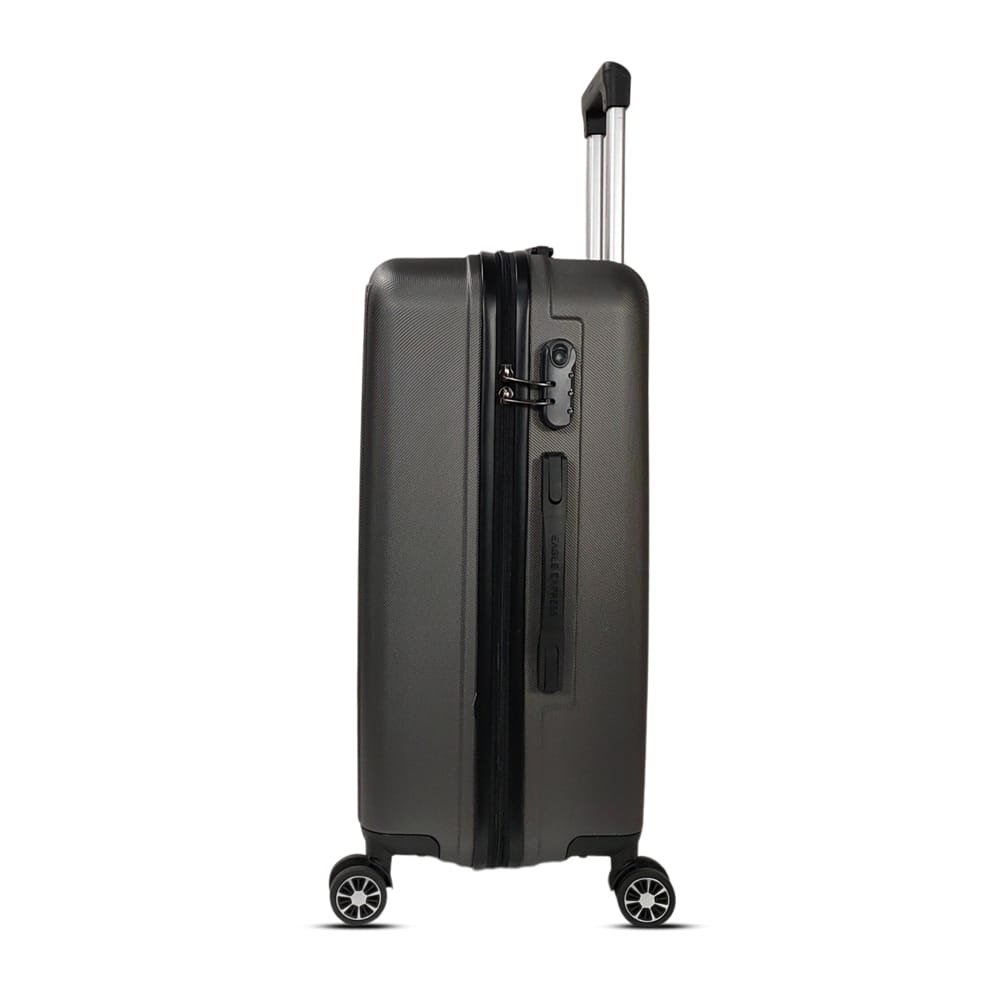 luggage bags with scratch resistant finish and 360° spinner wheels